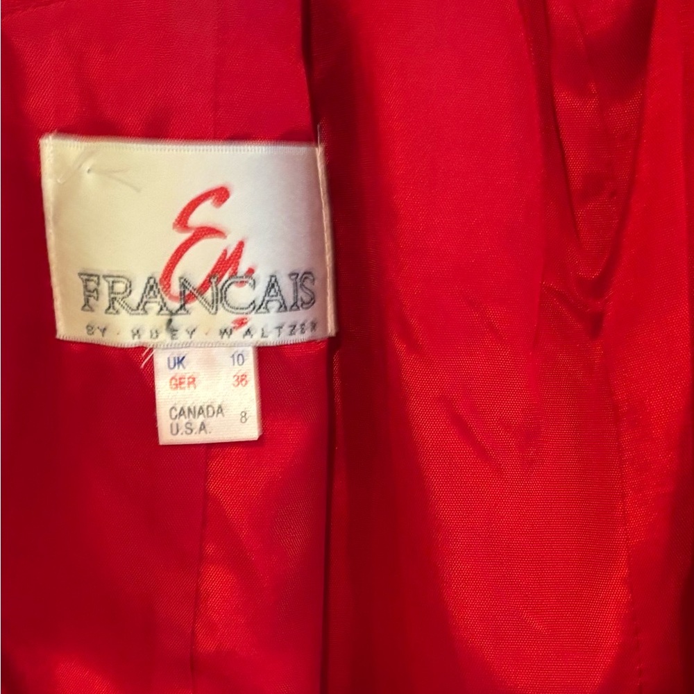 Red EN Francais  by Huey WaltzerDress